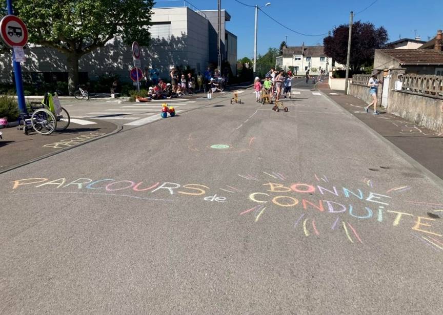 Mines de rayons - Des rues aux enfants, des rues pour tous - L'infoRmateur de Bourgogne