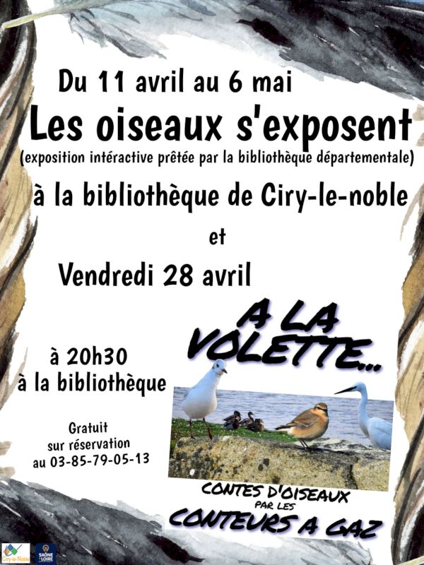 Ciry-le-Noble (71) - (Expo interactive, 4 jrs/sem) Affiche-oiseaux