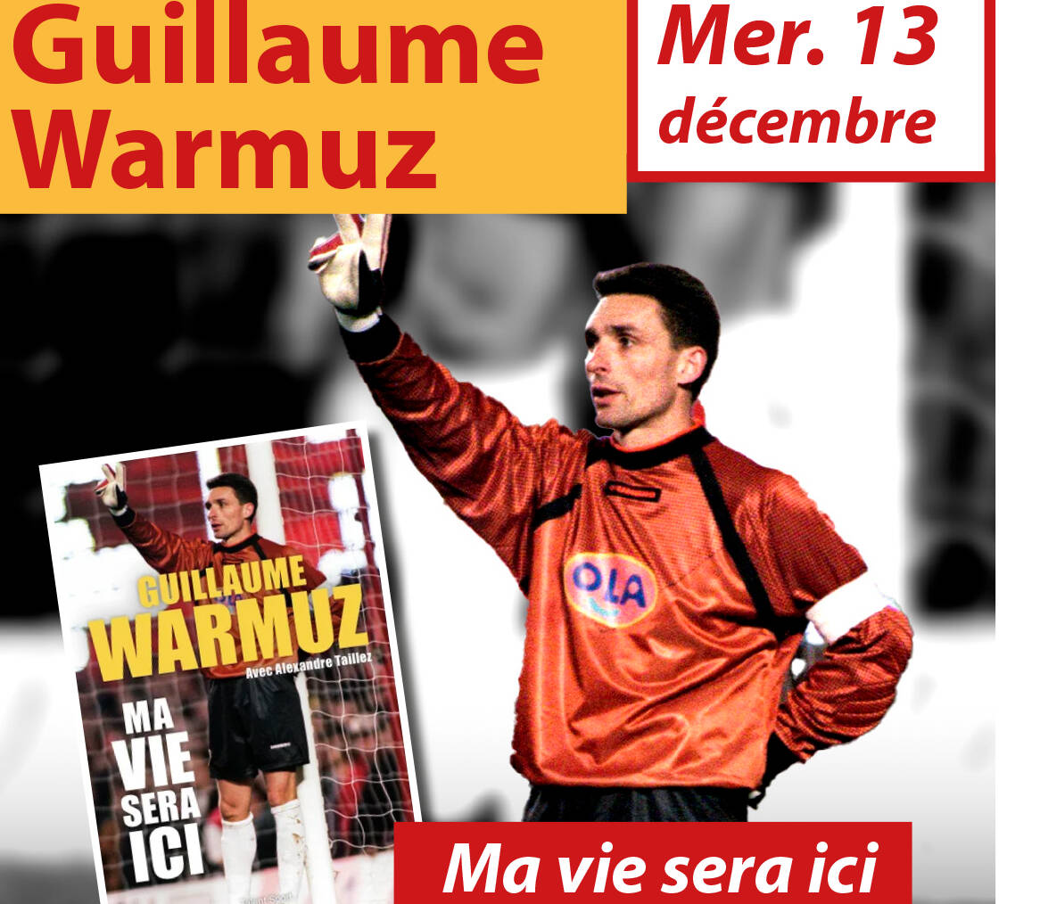 Carte Collection Foot Onze Mondial 1992 – Warmuz RC Lens (Sang Et Or) – Très Bon état