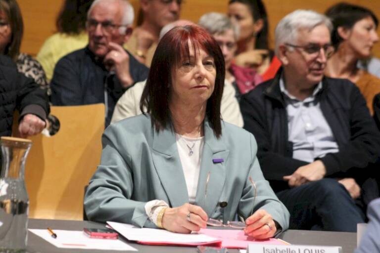 Conseil communautaire - Isabelle Louis élue à la présidence de la CUCM ...